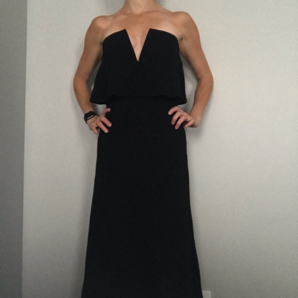 BCBGMaxaria Black Formal Gown